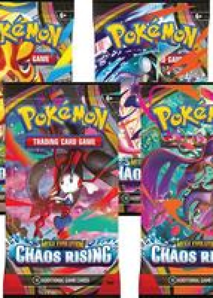 Chaos Rising Booster Pack Art Bundle [Set of 4]