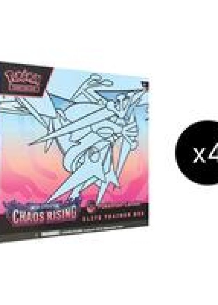 Chaos Rising Pokemon Center Elite Trainer Box Case