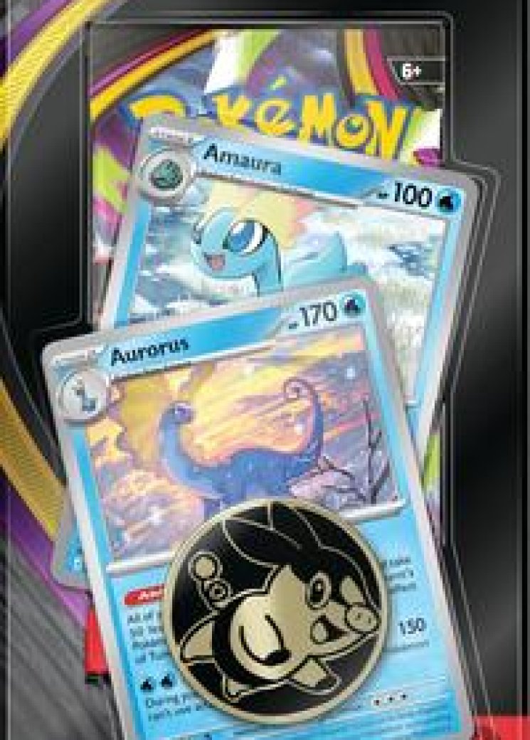 Pitch Black Premium Checklane Blister [Amaura, Aurorus] (Target Exclusive)