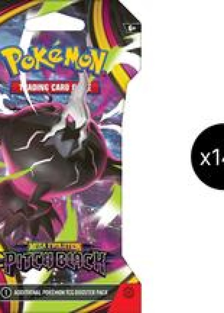 Pitch Black Sleeved Booster Case