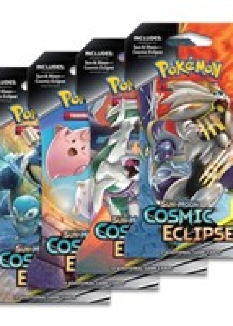 Cosmic Eclipse Sleeved Booster Pack Art Bundle [Set of 4]