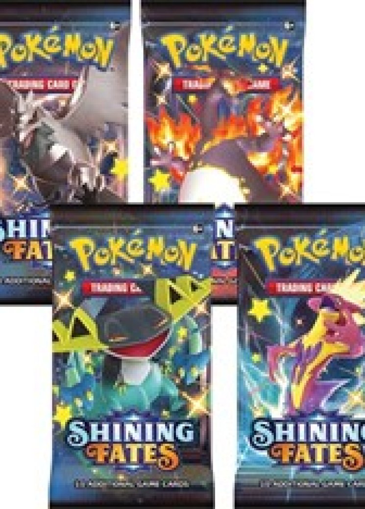 Shining Fates Booster Pack Art Bundle [Set of 4]