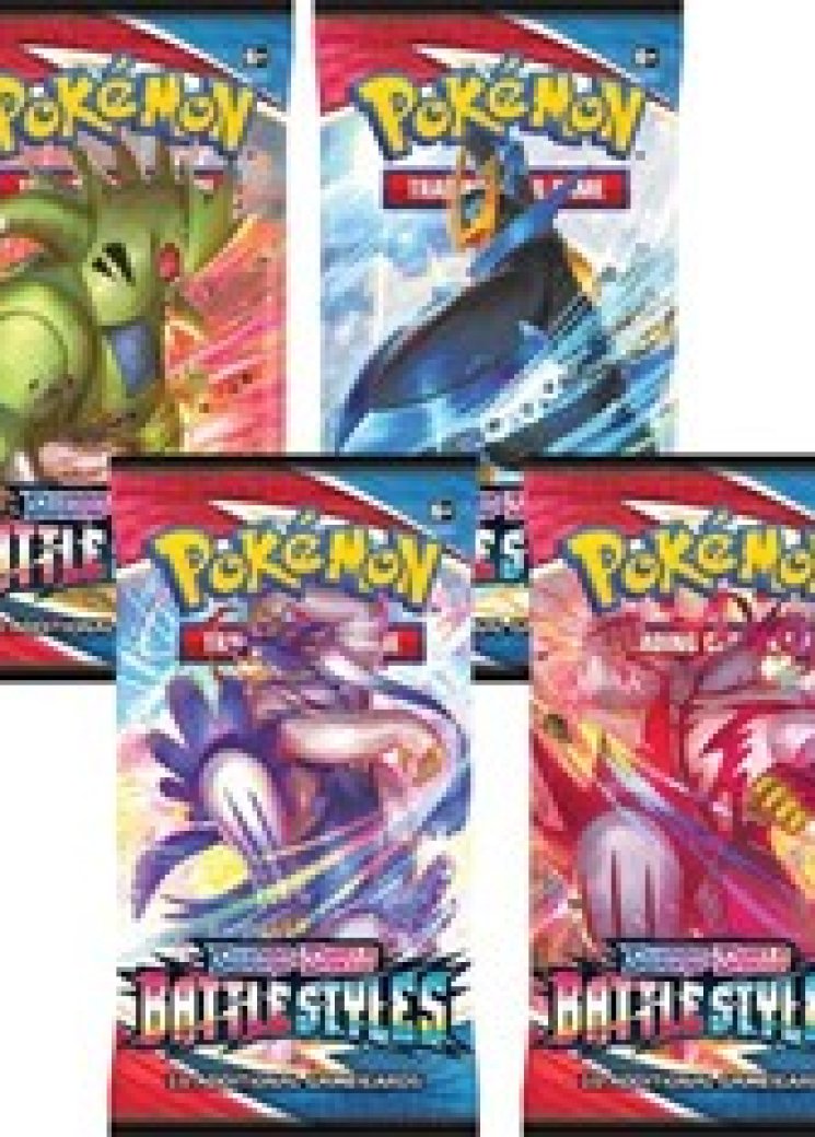Battle Styles Booster Pack Art Bundle [Set of 4]