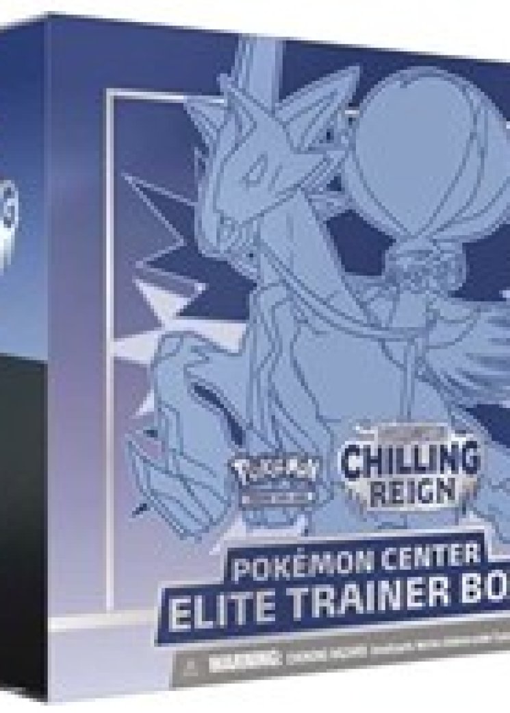 Chilling Reign Pokemon Center Elite Trainer Box [Ice Rider Calyrex] (Exclusive)