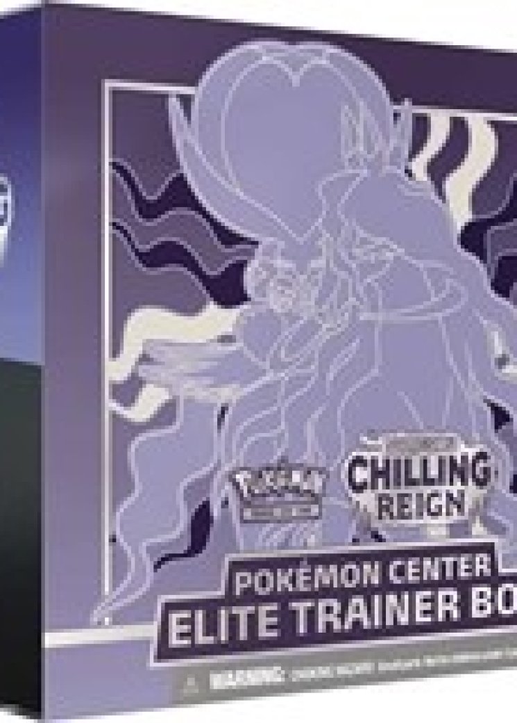 Chilling Reign Pokemon Center Elite Trainer Box [Shadow Rider Calyrex] (Exclusive)