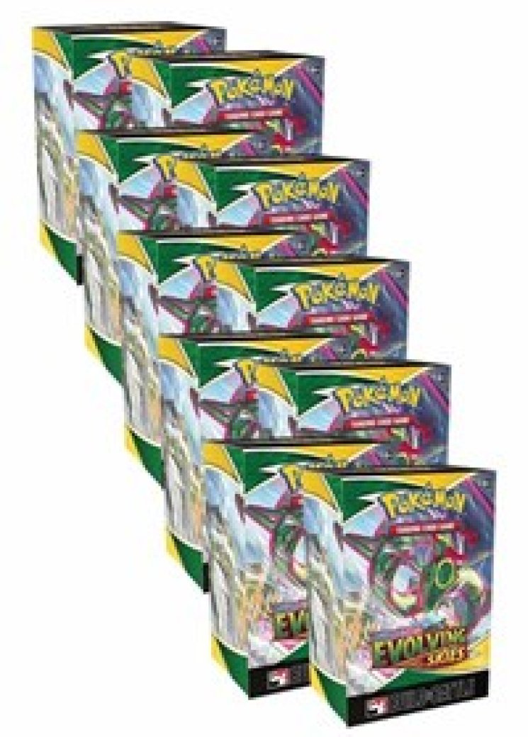 Evolving Skies Build & Battle Box Display