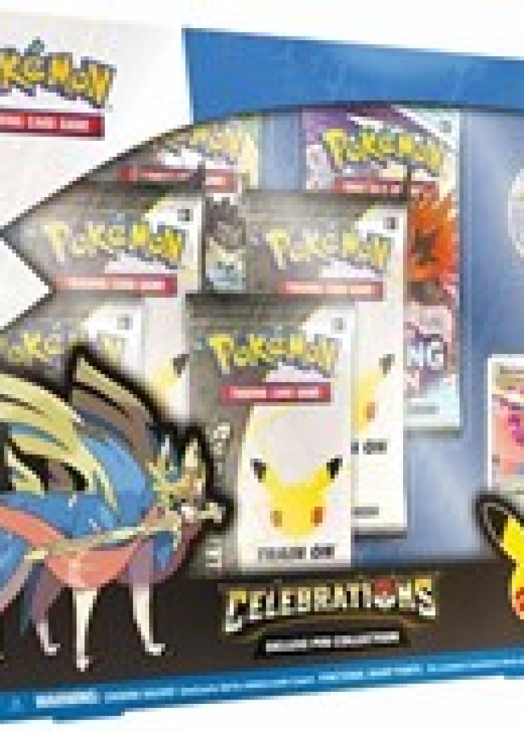 Celebrations Deluxe Pin Collection [Zacian LV. X]