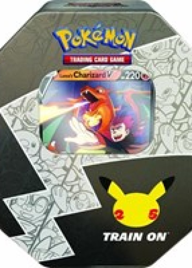 Pokemon Celebrations International Tin [Lance's Charizard V]