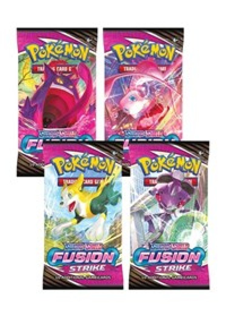 Fusion Strike Booster Pack Art Bundle [Set of 4]