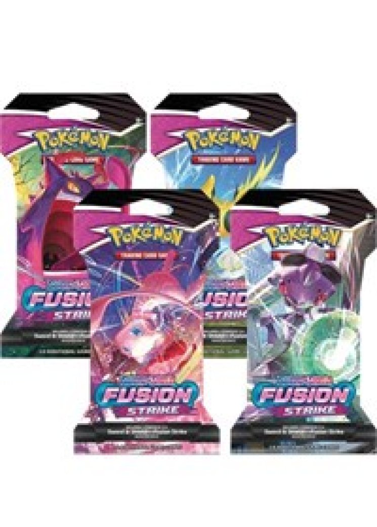 Fusion Strike Sleeved Booster Pack Art Bundle [Set of 4]