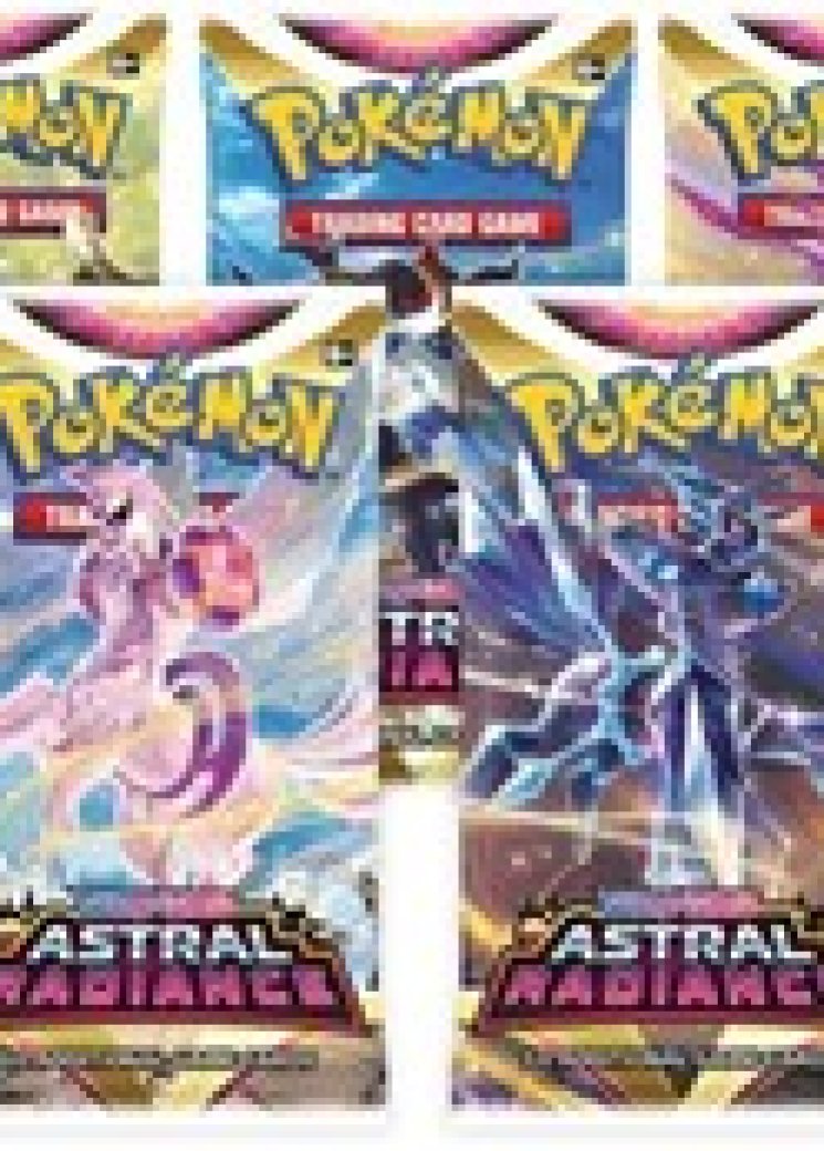 Astral Radiance Booster Pack Art Bundle [Set of 5]