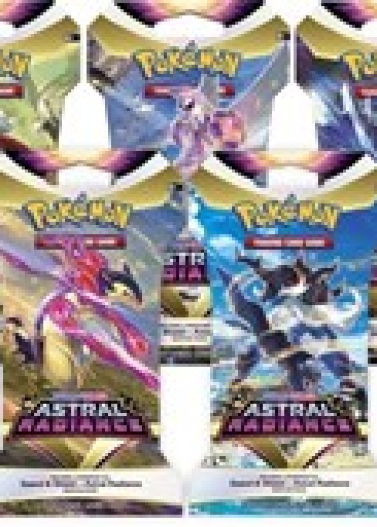 Astral Radiance Sleeved Booster Pack Art Bundle [Set of 5]