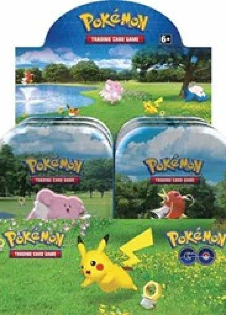 Pokemon GO Mini Tin Display