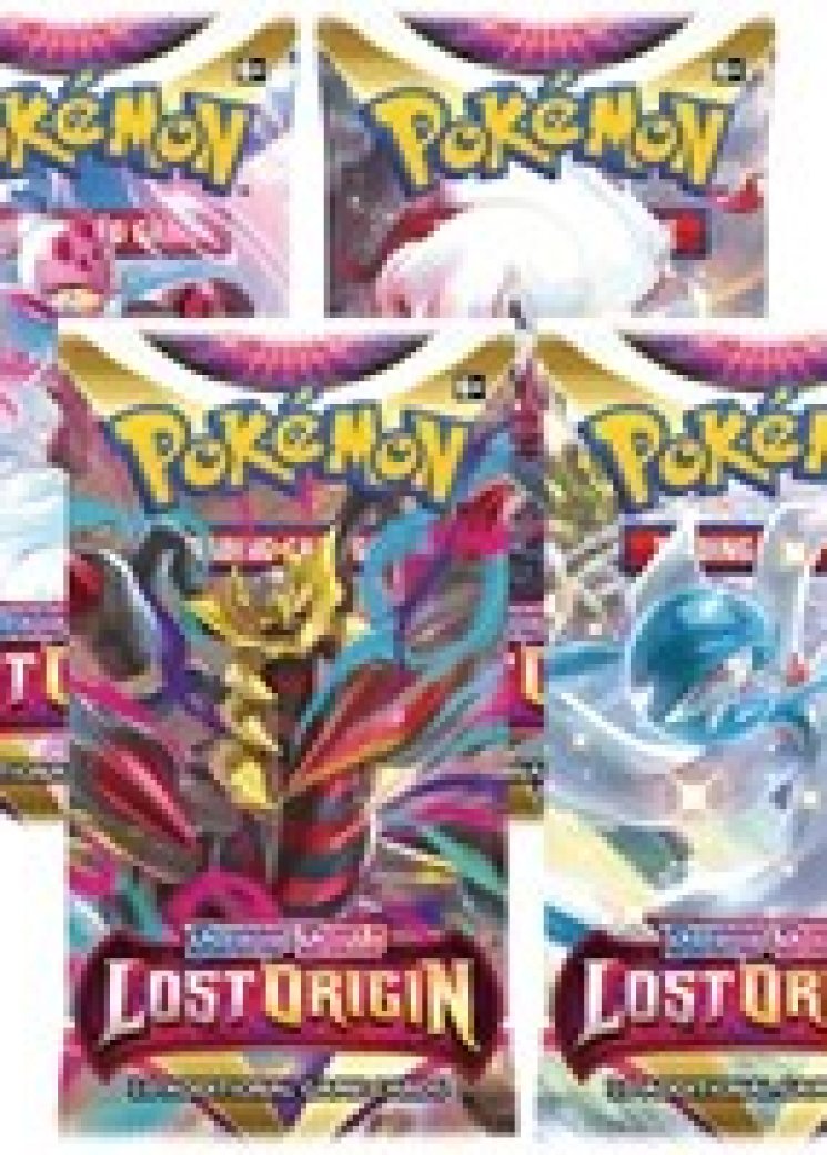 Lost Origin Booster Pack Art Bundle [Set of 4]