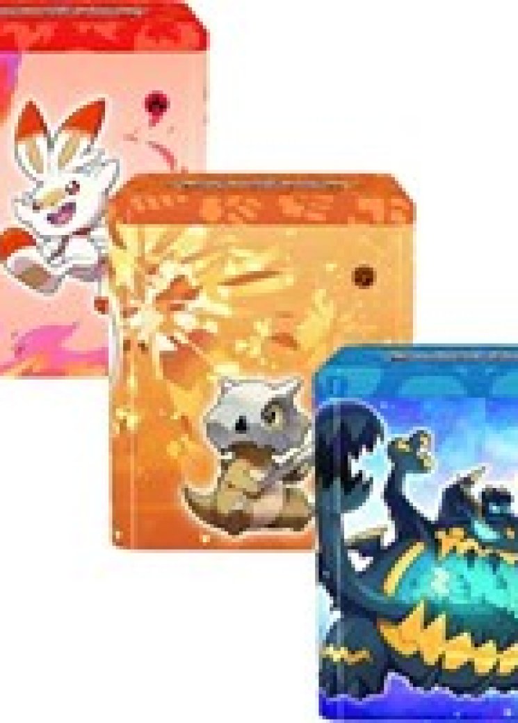 Pokemon Stacking Tins: Fighting-Fire-Darkness [Set of 3]