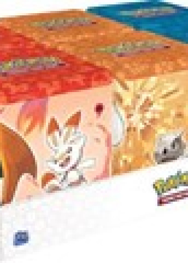 Pokemon Stacking Tins: Fighting-Fire-Darkness Display