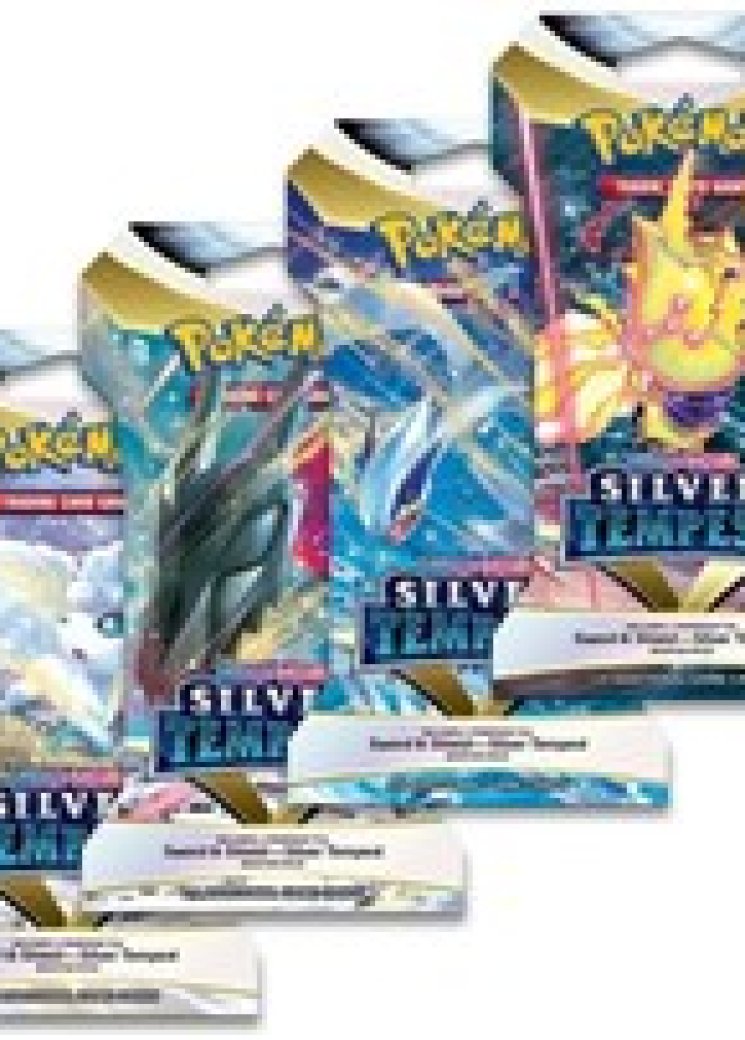 Silver Tempest Sleeved Booster Pack Art Bundle [Set of 4]